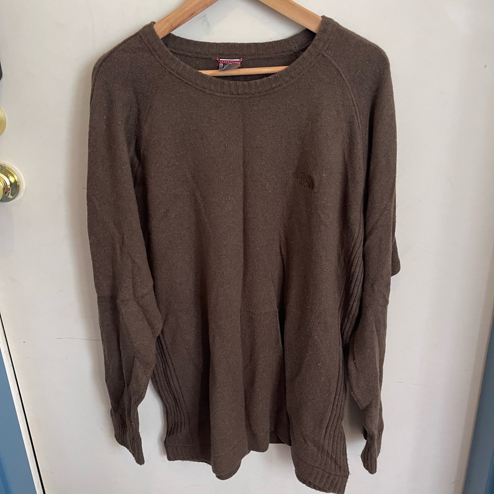 The North Face Men's Brown Crewneck Sweater